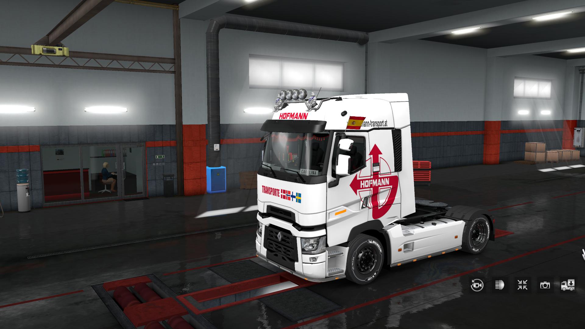 ETS2 - Renault Range T Hofmann Skin (1.36.x)