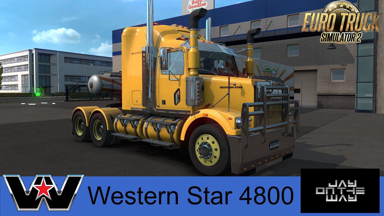 ETS2 - Western Star 4800 Truck (1.36.x)