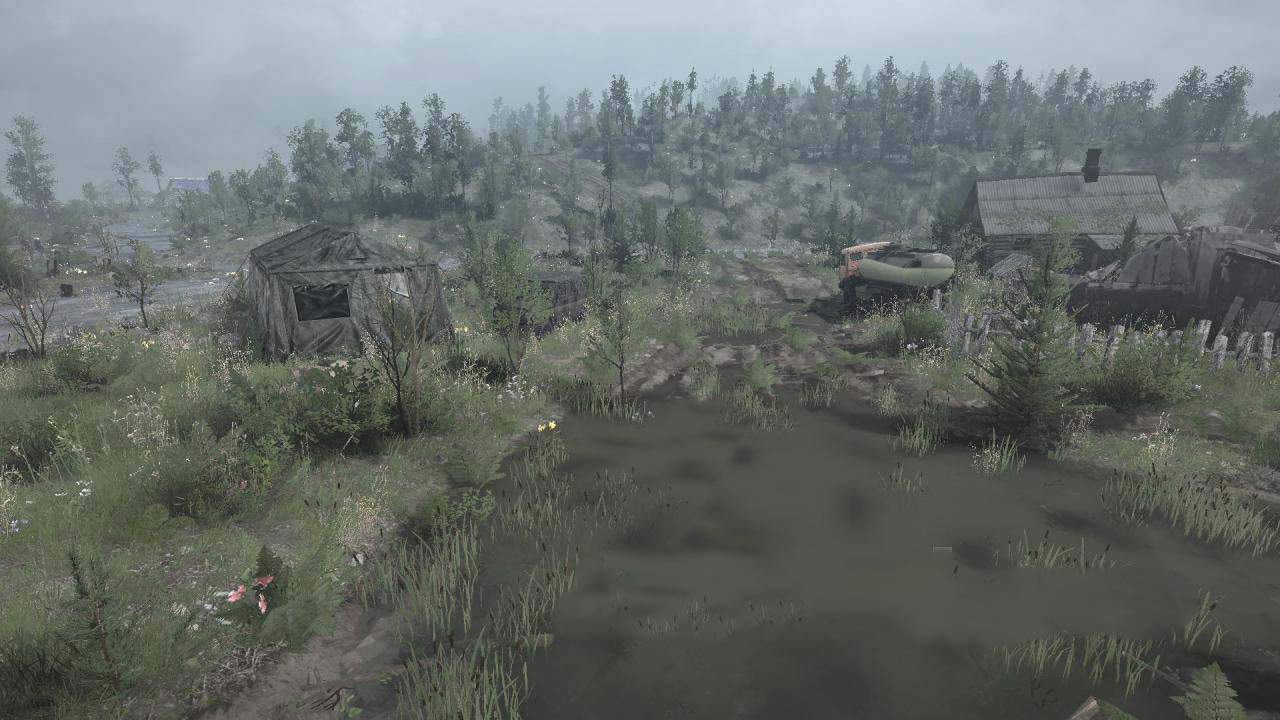 Spintires:Mudrunner - Forest 10 Map V1