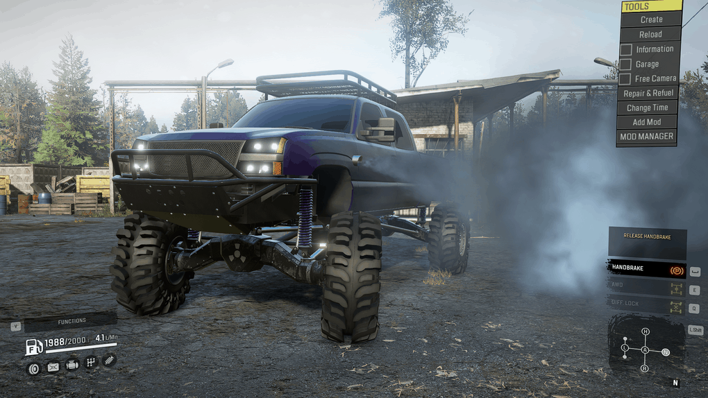 SnowRunner - Frogs 2007 Chevy Silverado Battle Truck V1.0