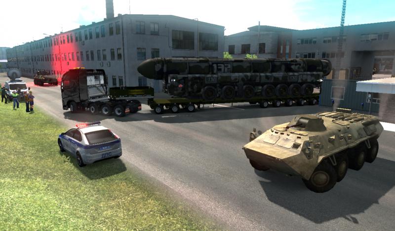 ETS2 - Military Oversized Cargo V2.0 (1.35.X)