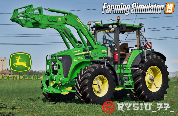 FS19 - John Deere 7030 Series Official V4.0
