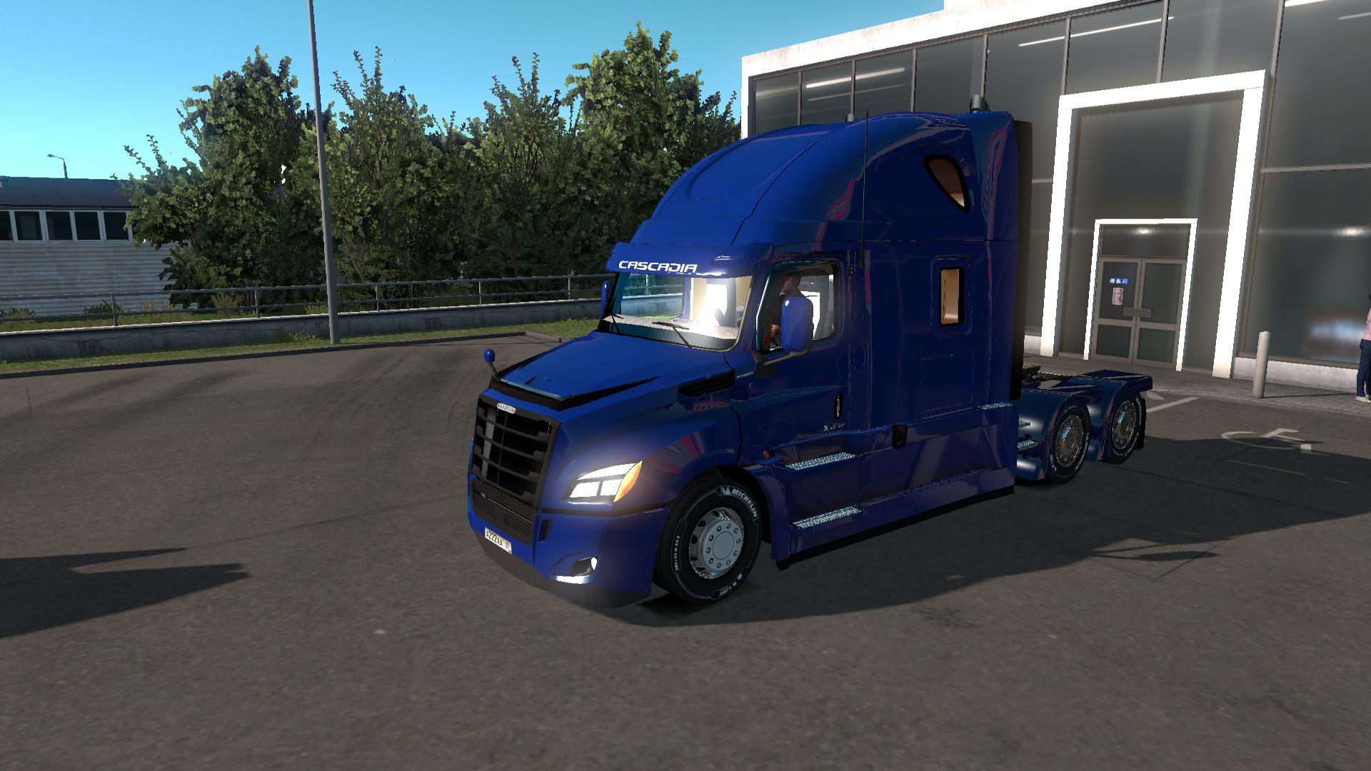 ETS2 - Freightliner Cascadia 2018 Truck V1.14 Fix (1.36.x)