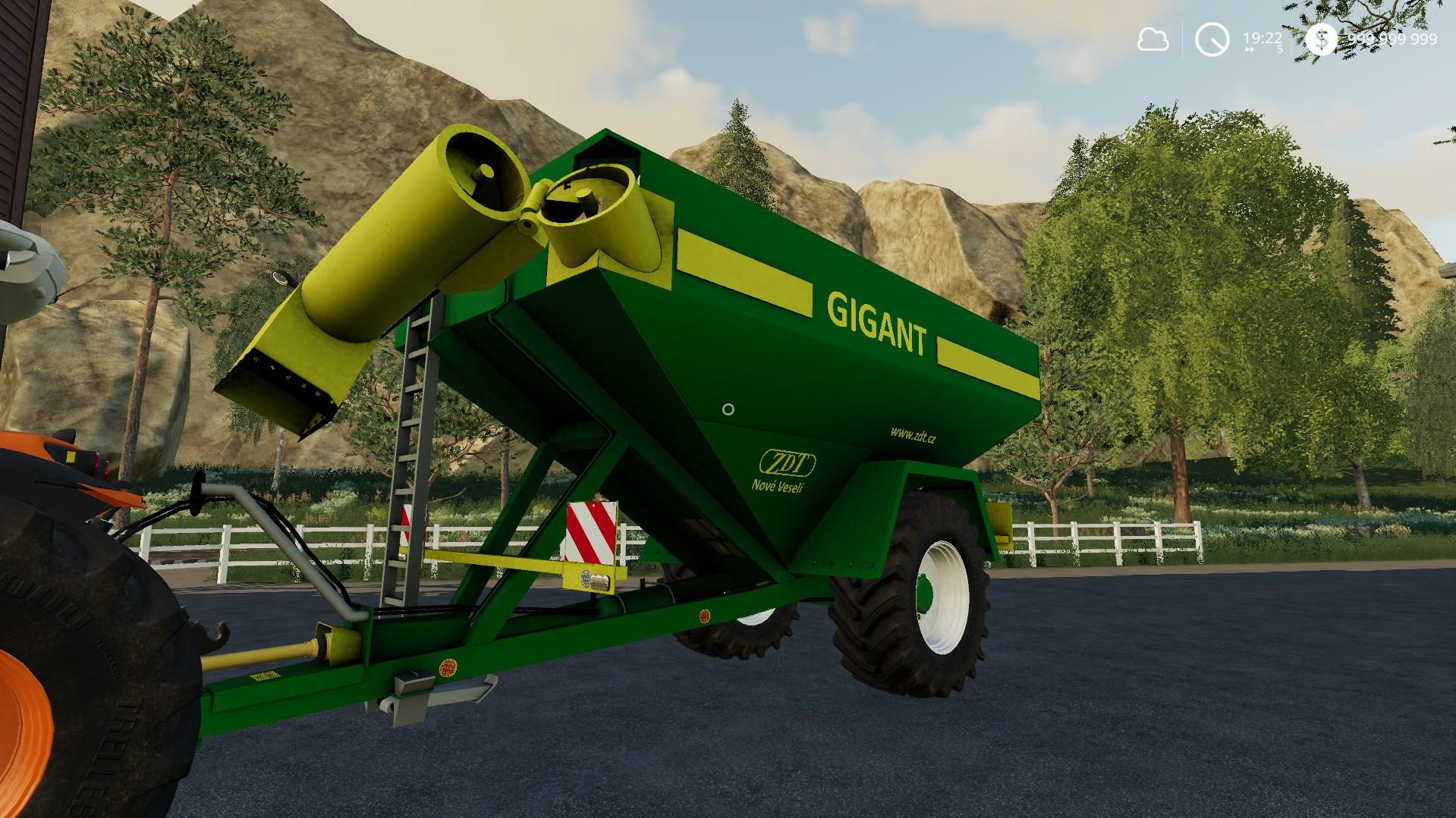 FS19 - ZDT Gigant Trailer V1.0