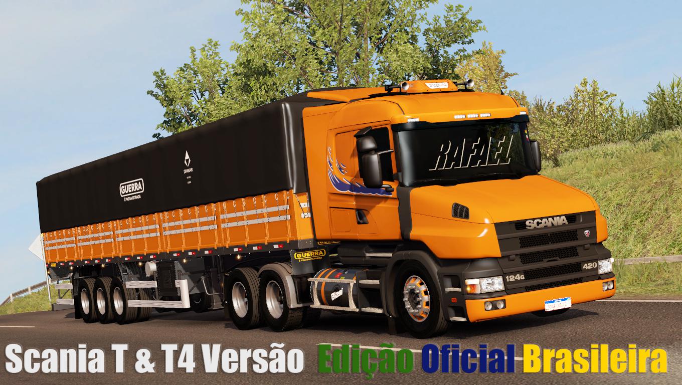 Ets Scania T And T Brazilian Oficial X Euro Truck Simulator Mods Club