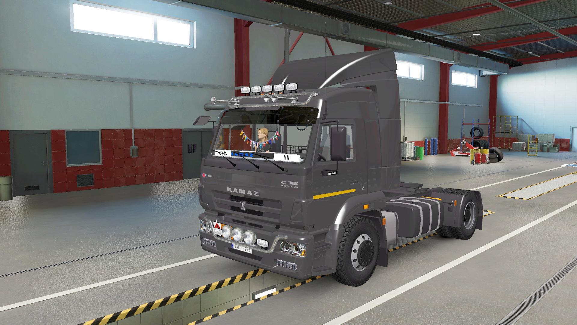 ETS2 - Kamaz 5460-73 2012 Truck (1.39.x) | Euro Truck Simulator 2 |  Mods.club