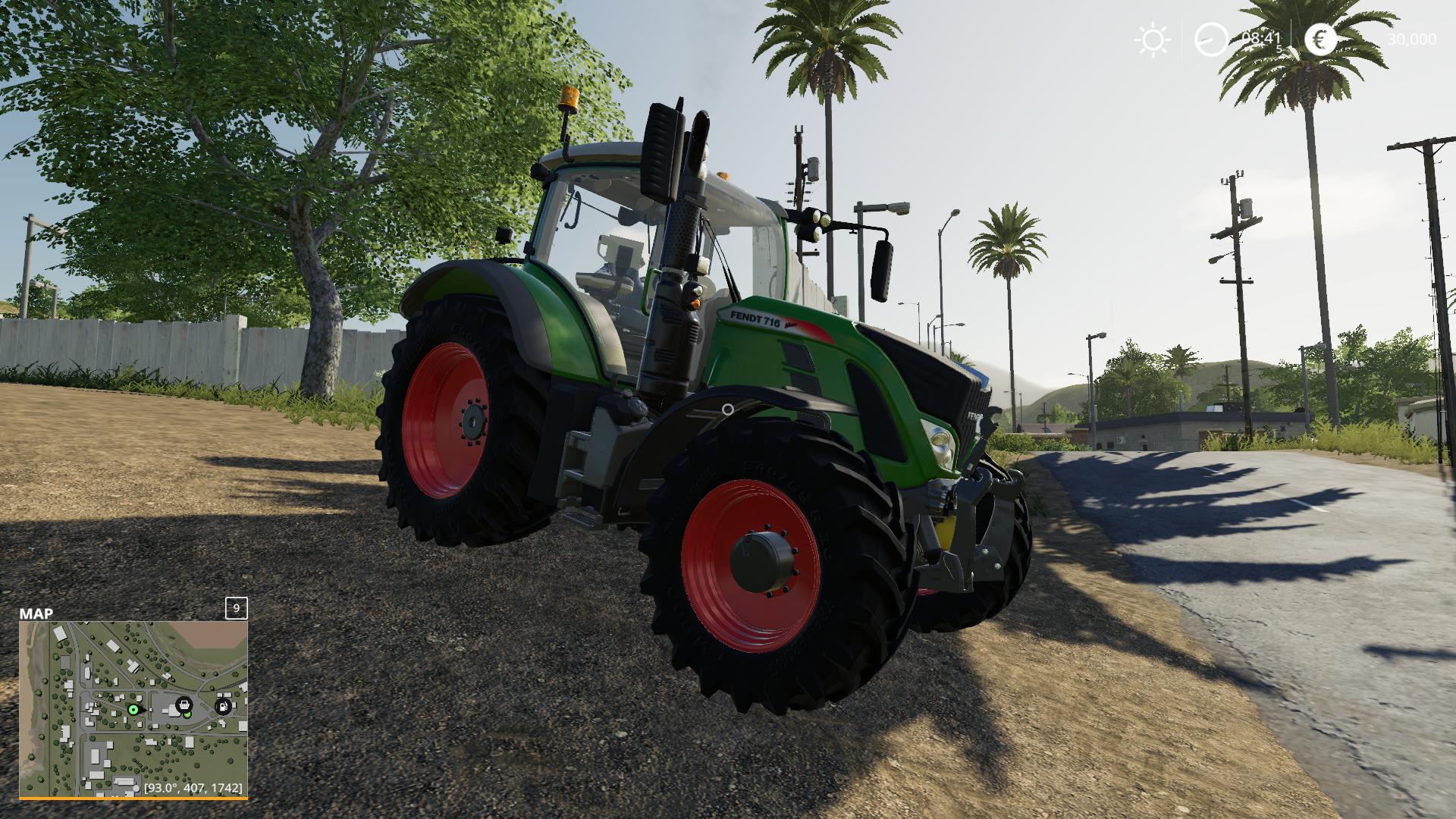 FS19 - Fendt 700 Vario Tractor V1.0