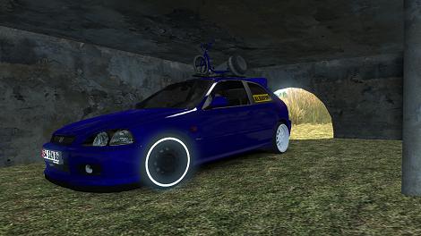 ETS2 - Honda Civic Hatchback Car Mod (1.35.X)