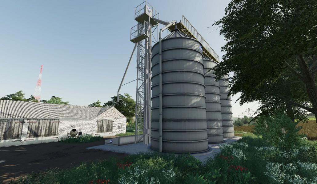 FS19 - Placeable Silos Bin v1.0