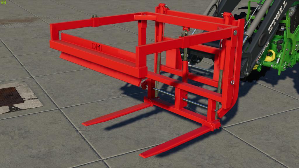 FS19 - Naus Potato Storage Box And Turnable Pallet Fork V1.0