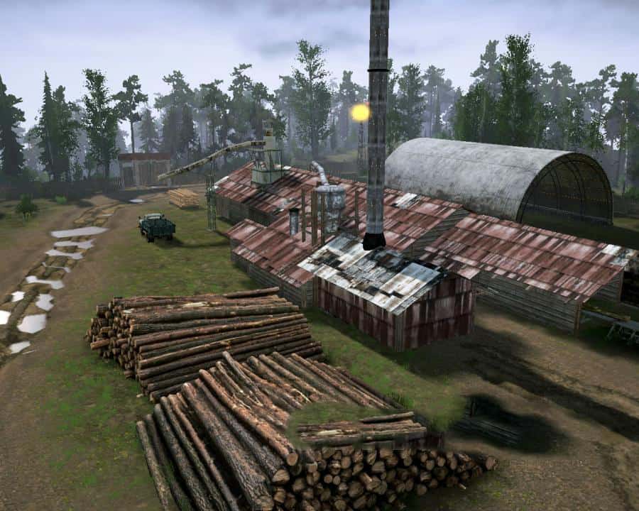 Spintires:Mudrunner - Reef Map V1.0