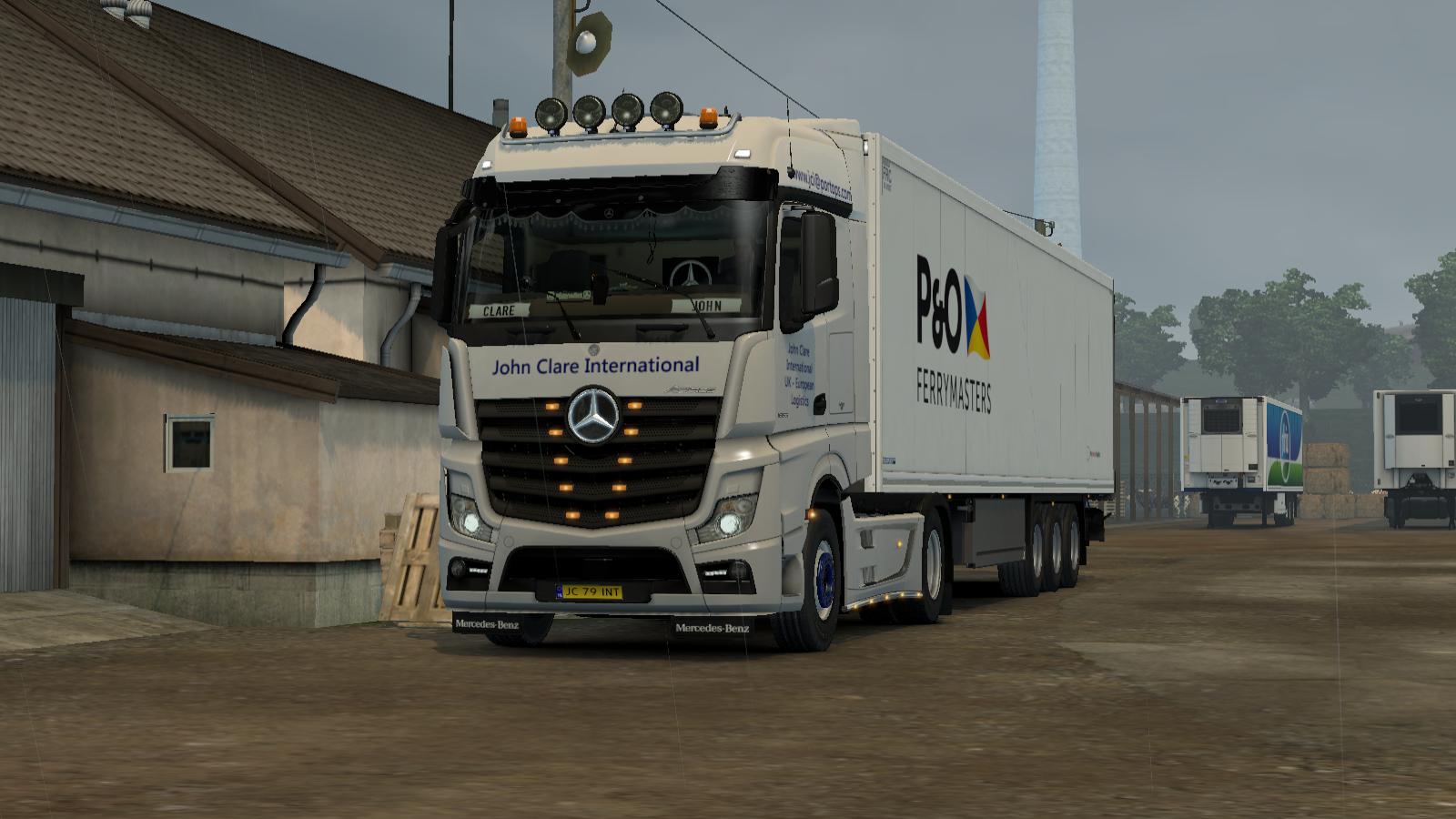 ETS2 - P&O Ferrymasters Cooliner (1.35.X)