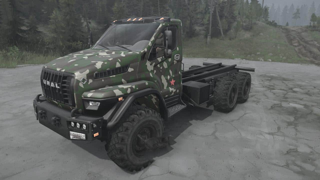 Spintires:Mudrunner - Ural Next AV Truck V08.02.19