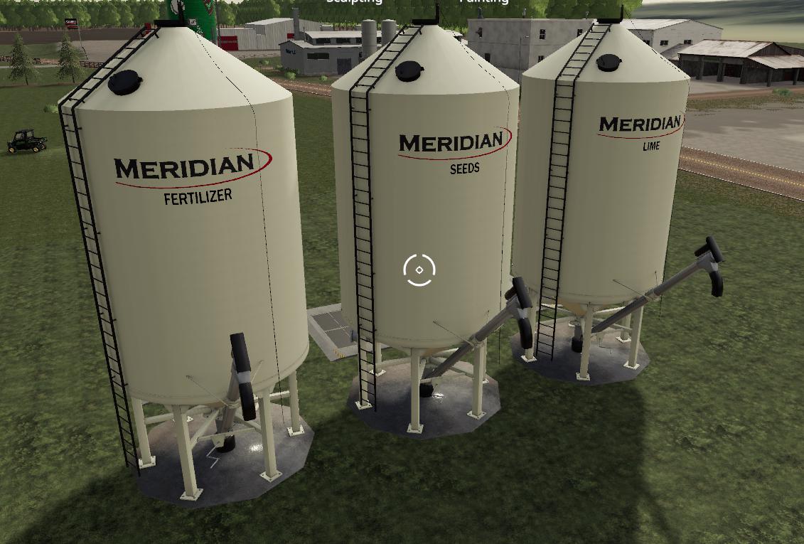 FS19 - Meridian Seed/Fert/Lime Silos V1.0