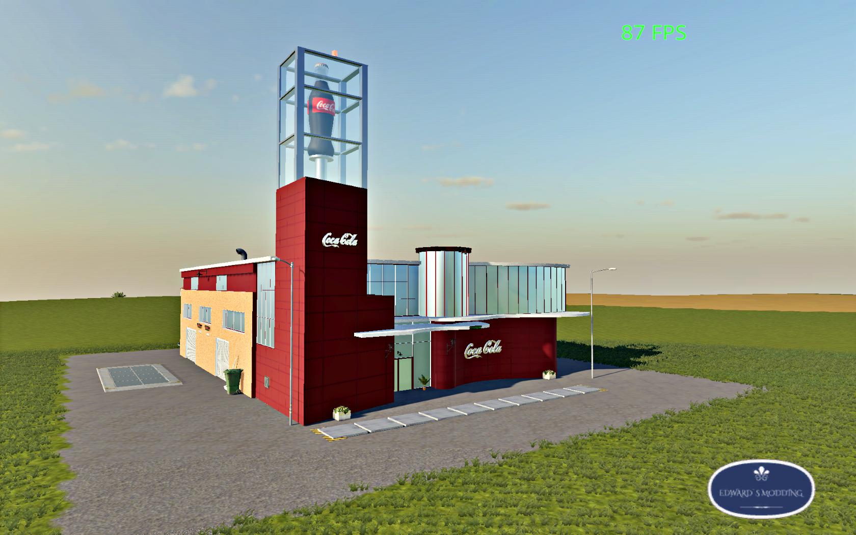 FS19 - Placeable Coca-Cola Factory Final