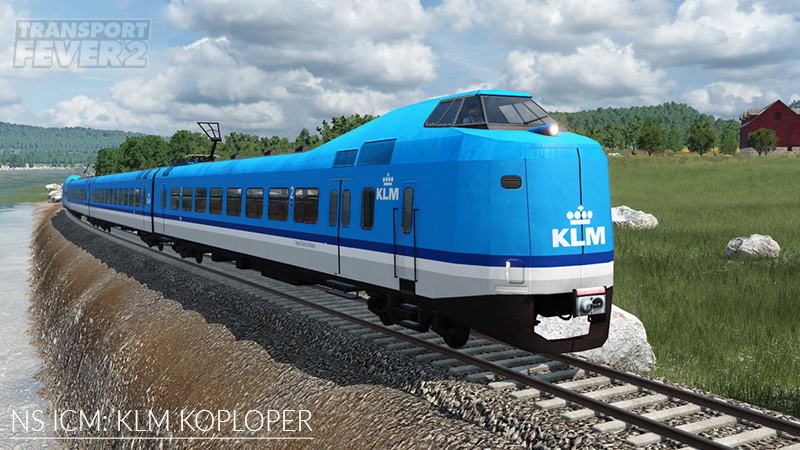 Transport Fever 2 - NS ICM Koploper: KLM