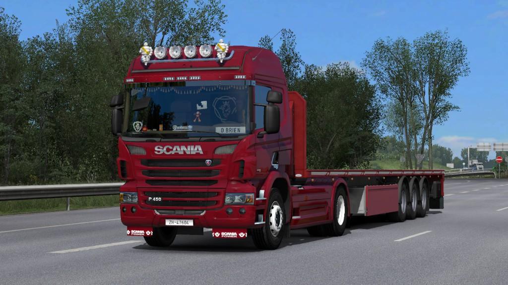 ETS2 - Scania P Standalone (GT-Mike Port) V1.8