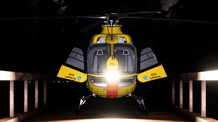 FS19 - Adac Eurocopter EC135 Adac V1.0