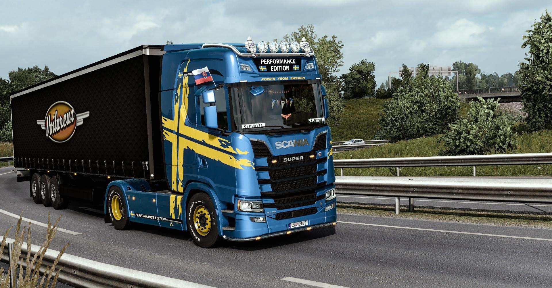 ETS2 - Scania S Performance Edition 2016 Skin (1.36.x) | Euro Truck