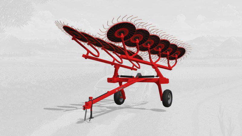FS19 - Kuhn SR 112 Rake V1