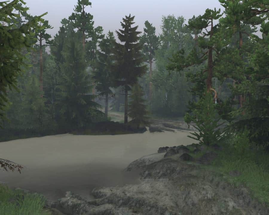 Spintires - Mountain Forest Map V1.0