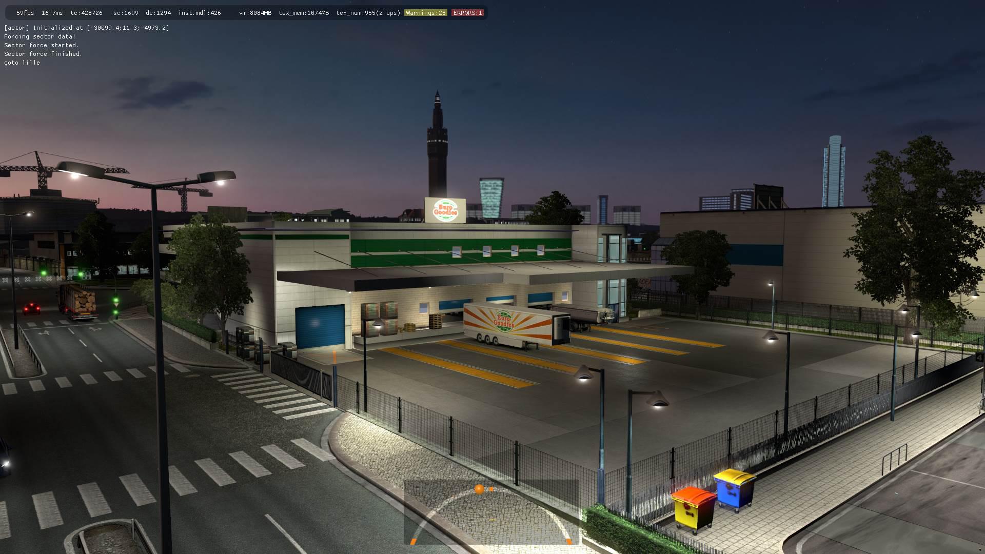 ETS2 - New Prefabs of Companies, Garages and Service Mod V2.0 (1.35.X