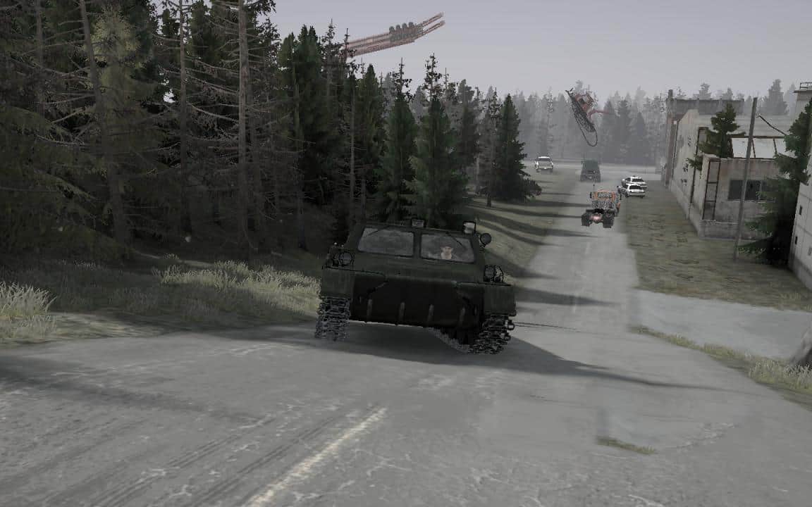 Spintires:Mudrunner - Forest District Map (2 Versions) V3.25