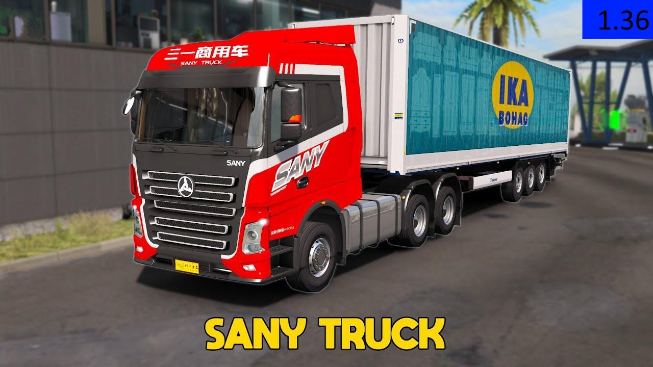 ETS2 - Sany Truck V2.0 (1.36.x)