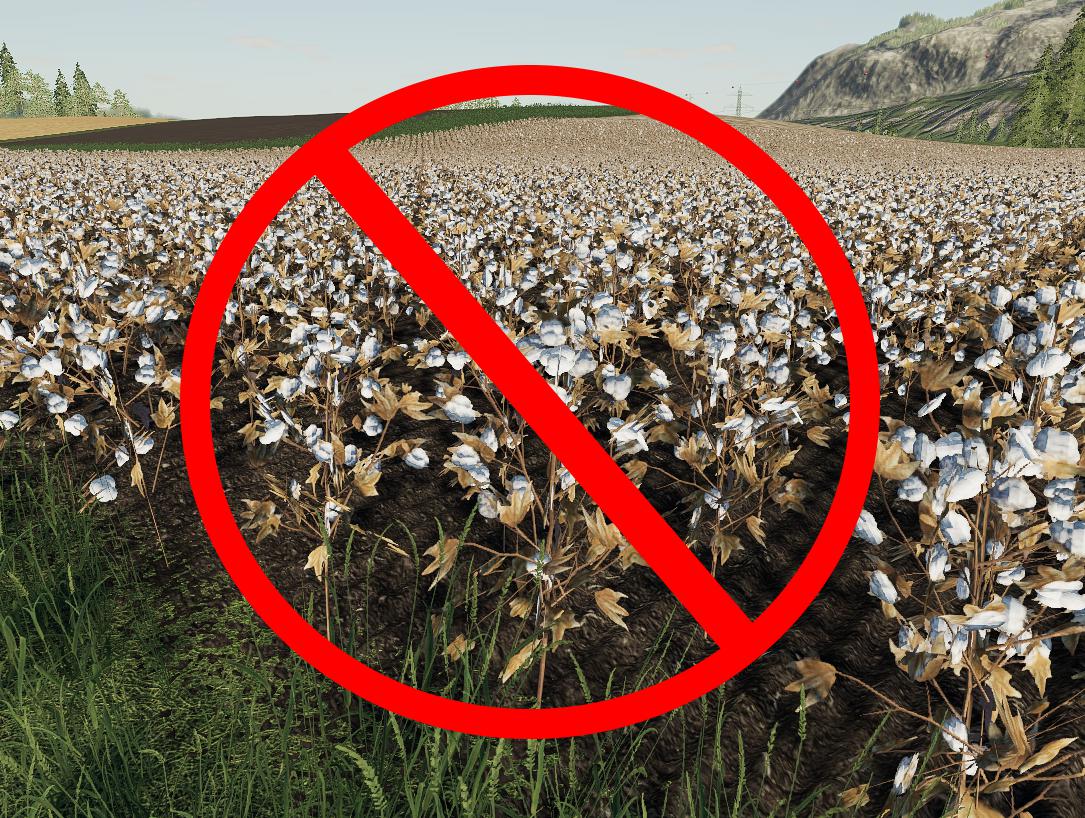 FS19 - No More Cotton V1.0