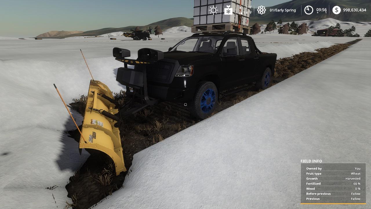 FS19 - Pickup 2014 Snow Plow V1.0