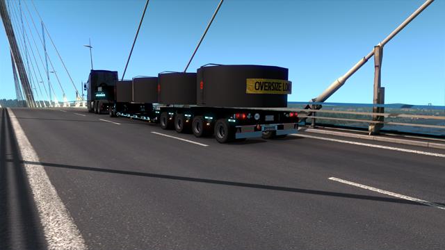 ETS2 - Goldhofer Black Trailer V1.0 (1.39.x)