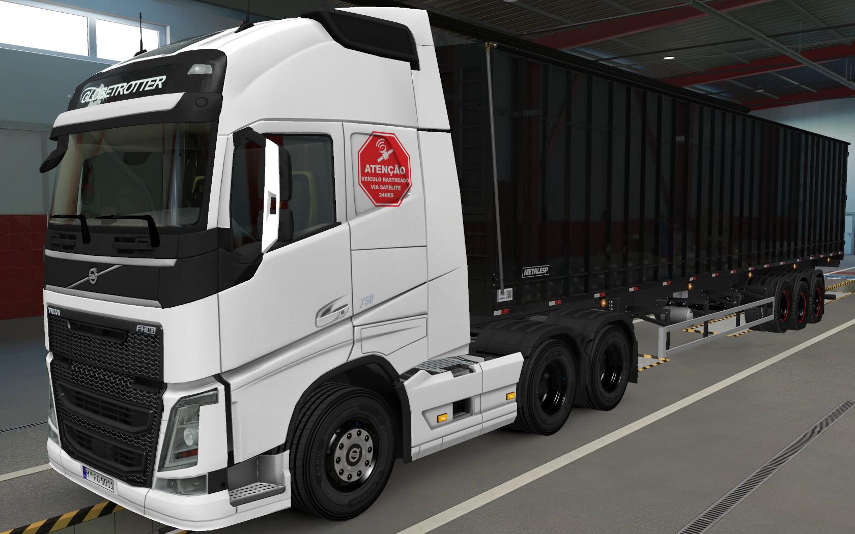 ETS2 - Volvo FH16 2012 GBN Skin (1.37.x)
