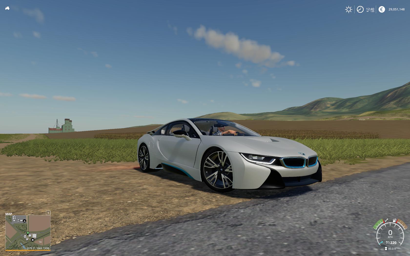 FS19 - BMW I8 Car Mod V1.0