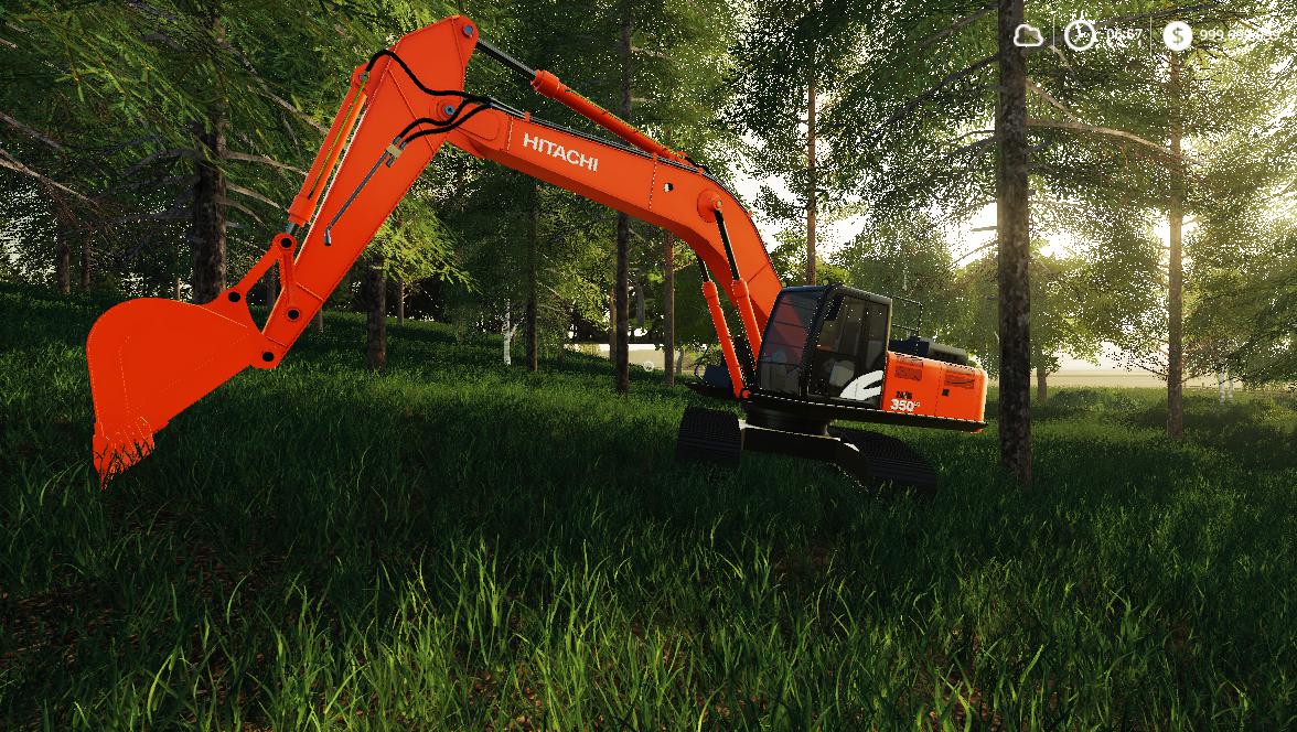 FS19 - Dans Model Shack Hiatchi 350 V1.0