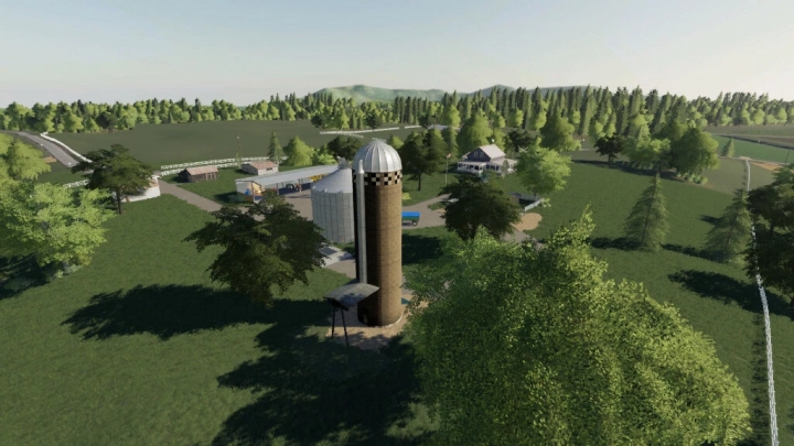 FS19 - US Hay Silo V1.0