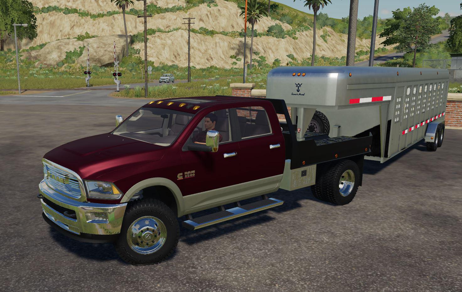 FS19 - Dodge Ram 3500 Flatbed V1.0