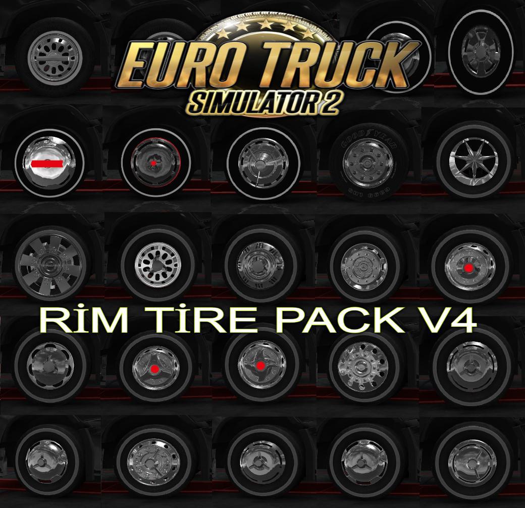 ETS2 - Rim & Tire Pack (1.36.x)