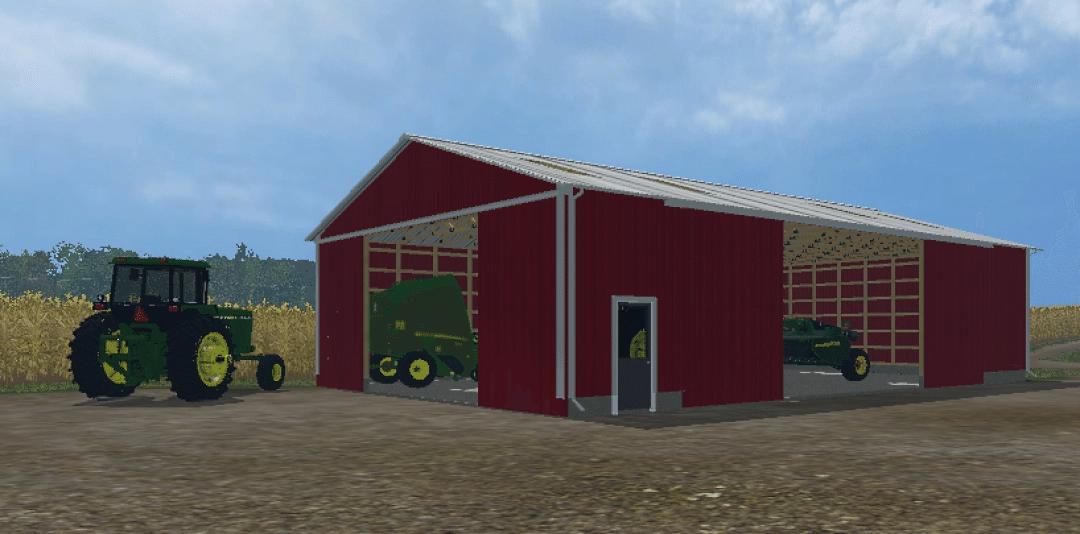FS19 - 40 x 60 Machine Shed V1.0