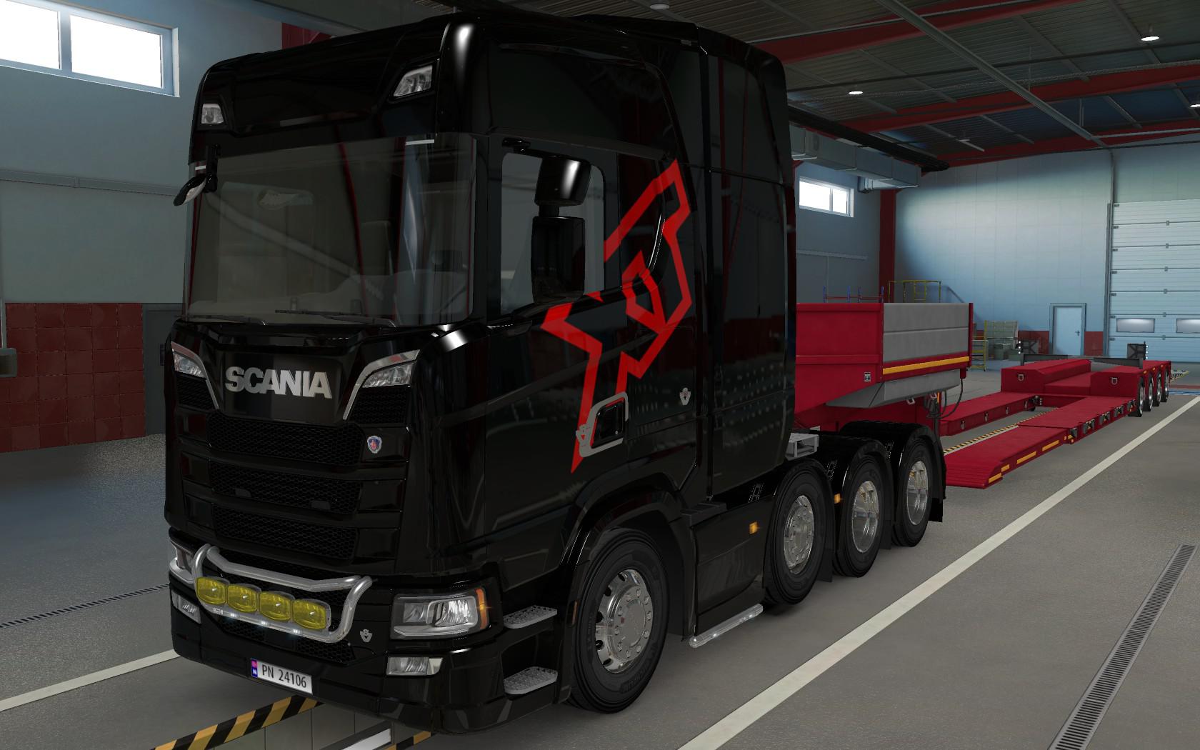 ETS2 - Scania S 2016 8x4 Scania 20 Skins (1.39.x)