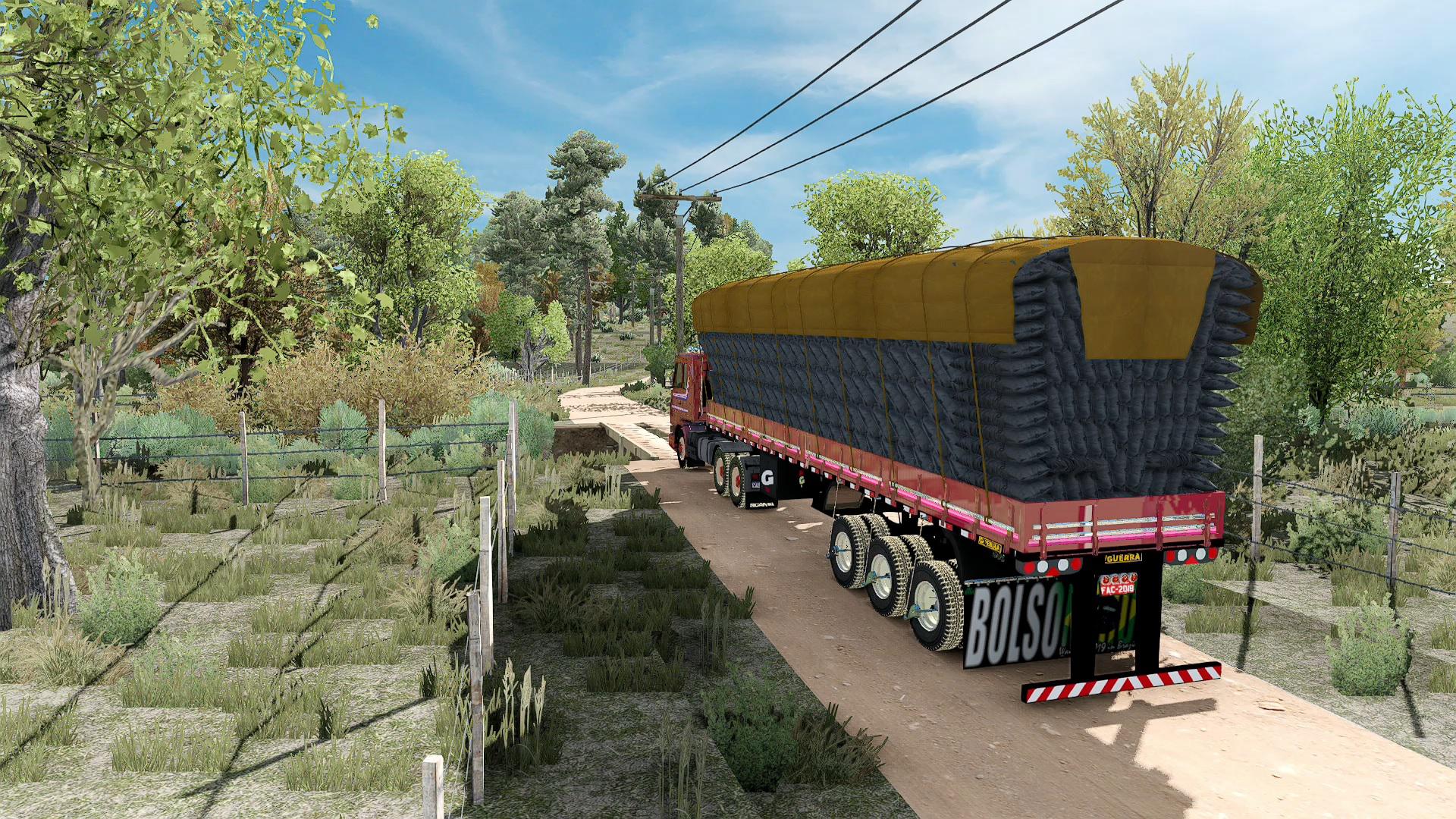 ETS2 - Realistic Brazil Map (Mapa Oeste Baiano) 1.40.x