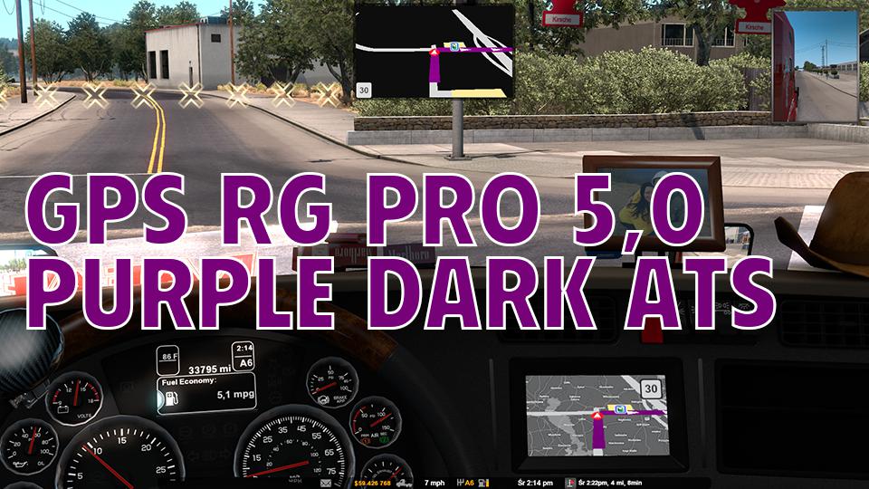 ATS - GPS RG Pro Purple Dark V5 (1.38.x)