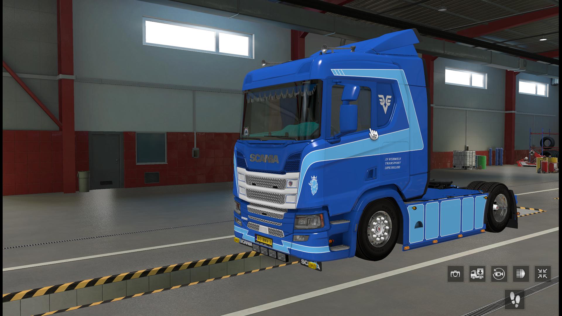 ETS2 - Scania NG R J.J Verweij Skin (1.39 - 1.40)