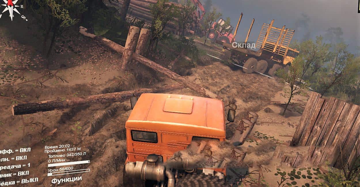 Spintires - How to Steal The Forest Map V1.0.0