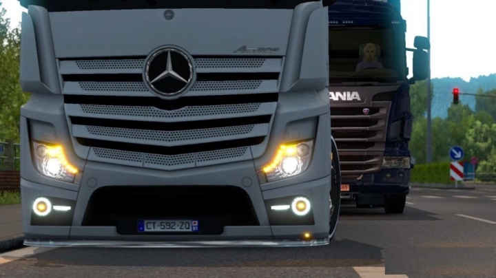 ETS2 - Mercedes-Benz Tuning Mod (1.41.x)