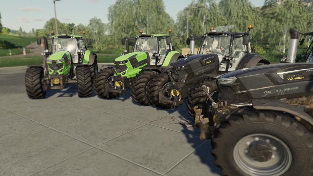 FS19 - Deutz-Fahr 7250TTV Tractor V1.0