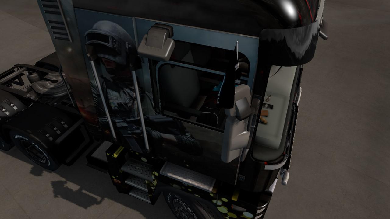 Ets2 Renault Magnum Pubg Skin 1 35 X Euro Truck Simulator 2 Mods Club