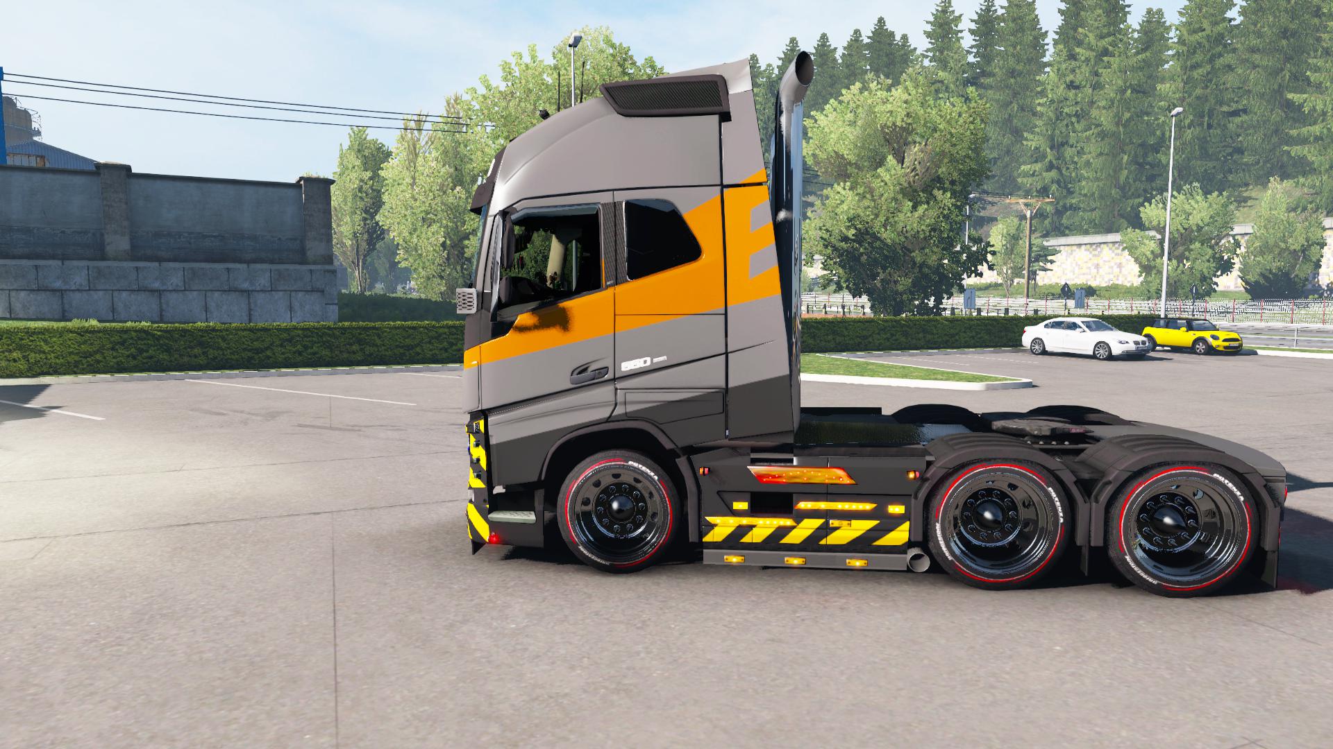 Ets 2 моды volvo