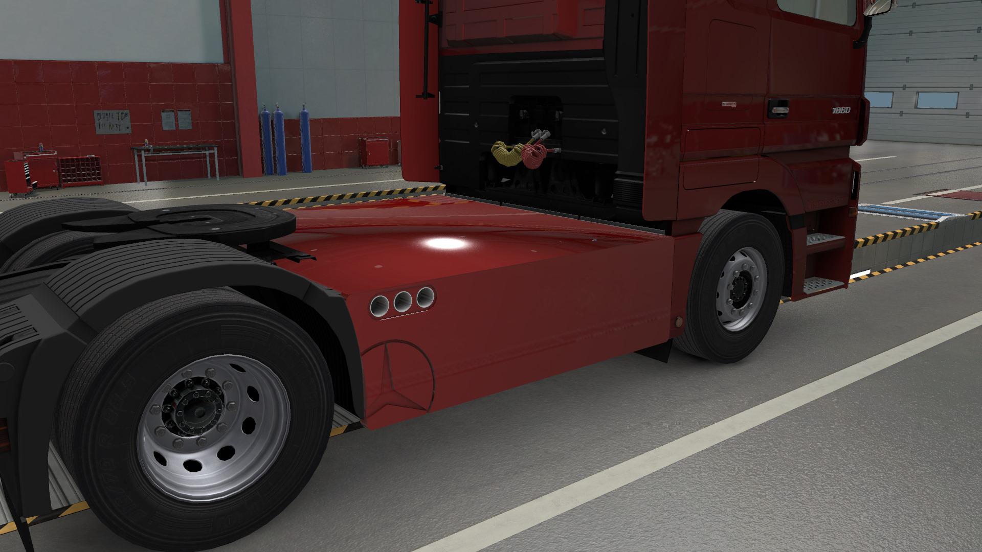ETS2 - Mercedes MP3 Sideskirts Plate V1.0 (1.37.x)