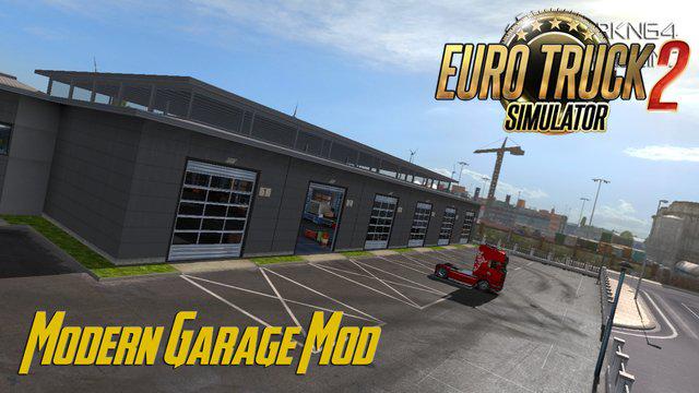 ETS2 - Modern Garage Mod V1.4 (1.39.x)