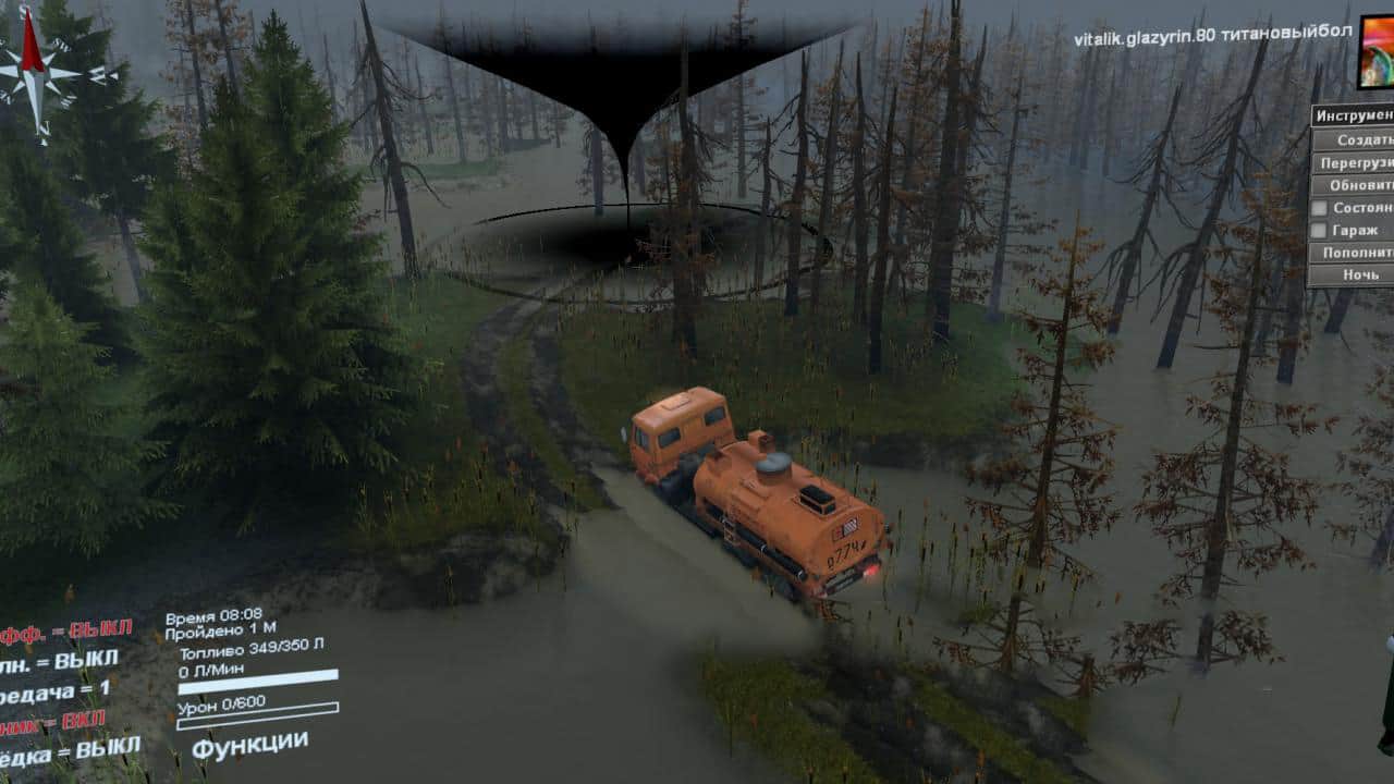 Spintires - Wetland Challenge Map 03.03.16